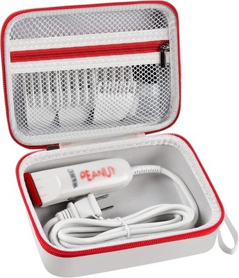 Case Compatible with Wahl Professional Peanut Hair and Beard Clipper White 