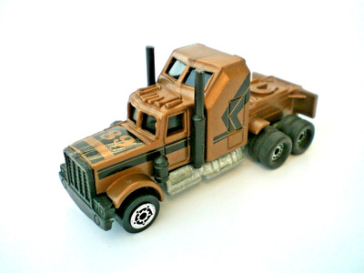 MATCHBOX / KIDCO * BURNIN KEY CARS  * KENWORTH 89 (1) * OHNE ANHÄNGER * OHNE OVP