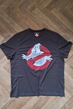 Mens Ghosbusters Film Tshirt In Black Size Uk XXL 2XL Mint Condition