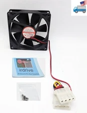 NEW Evercool EC9225M12C 9cm 92 x 25mm Ball Bearing PC Case Cooling Fan 12V 0.15A