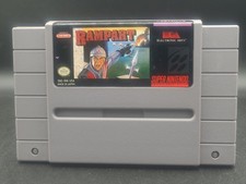 Rampart (Super Nintendo SNES) Cartridge Authentic & Tested & Working