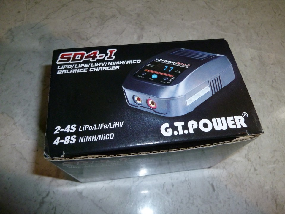 G.T. POWER SD4 BALANCE CHARGER LIPO/LIFE/LIHV/NIMH/NICO SD4-1 NEW | eBay UK