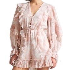 Image of TED BAKER Irvette Ruffle Playsuit Size 2 (10) BNWT RRP £225