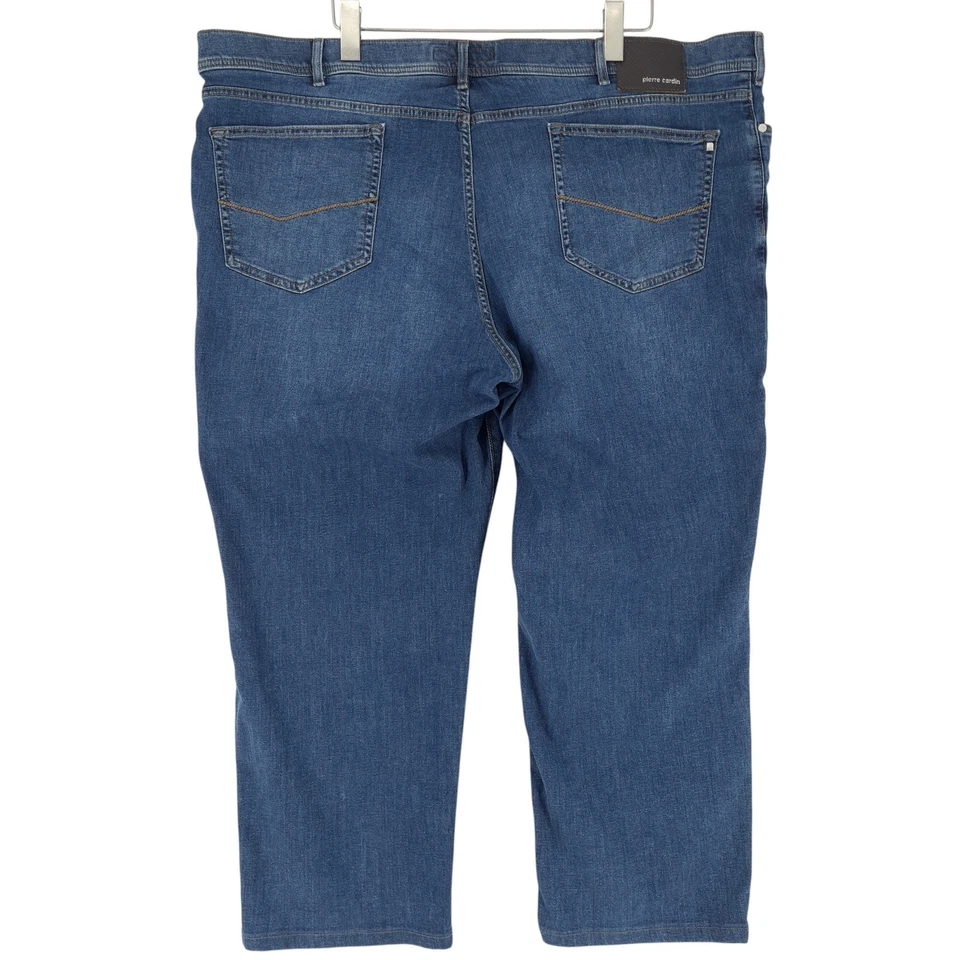 Pantalones de mezclilla Pierre Cardin para hombre elásticos regulares rectos talla W48 L28 Foto 4 de 4