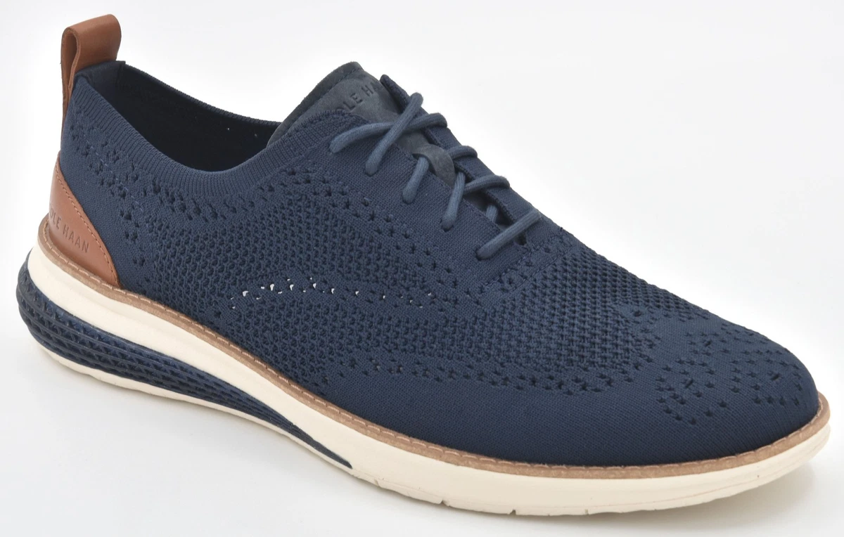 Cole Haan Blue Wingtip Dress Shoes for Men for sale | eBay display picture 3