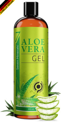 Aloe Vera Gel 99% Bio, 355 Ml - ÖKO-TEST Sehr Gut - 100% Natürlich, Rein & Ohne 