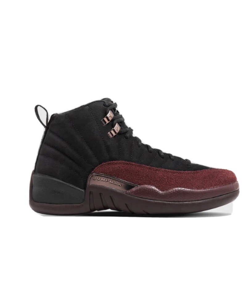 Size 8.5W / 7M- Jordan 12 Retro x A Ma Maniere Black 2023 | eBay