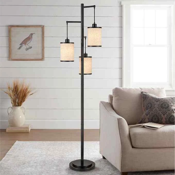 Malibu 3 Light Floor Lamp Brand New Condition Limited Quantity