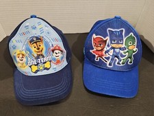 Boys Baseball Cap Paw Patrol And PJ Masks Adjustable