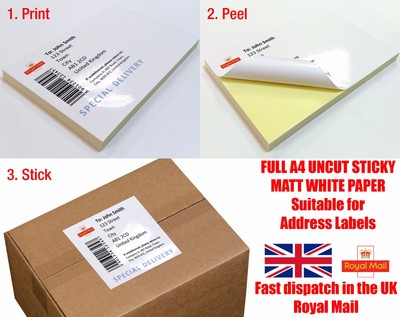 glossy inkjet labels