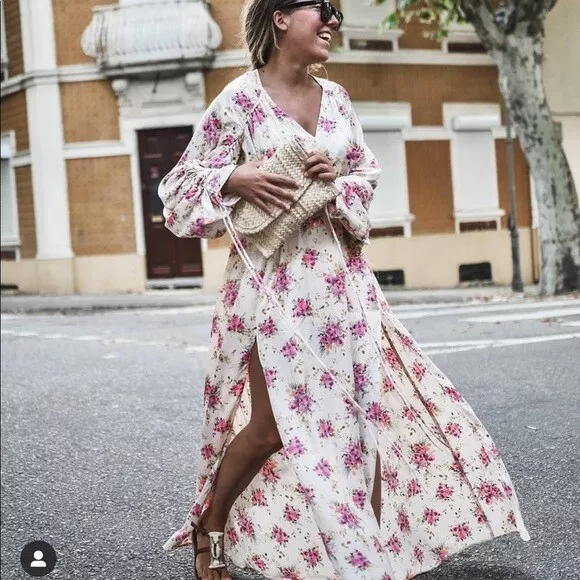 Mango cheap maxi dress