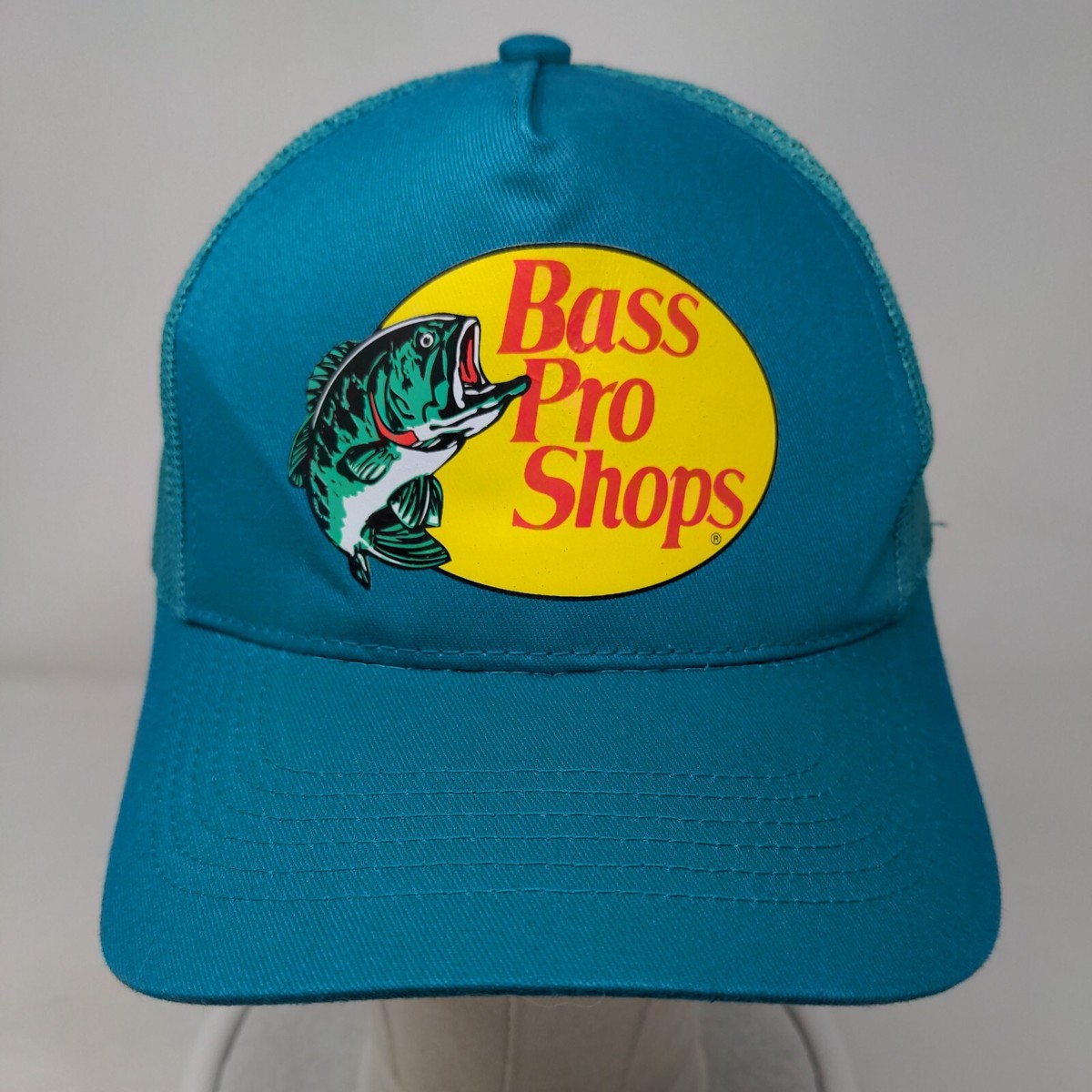 Bass Pro Shops Snapbnack Trucker Hat Blue OSFM Adjustable Gone