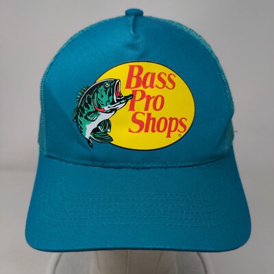 Bass Pro Shops Snapbnack Trucker Hat Blue OSFM Adjustable Gone
