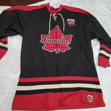 CANADA 1967 HOCKEY JERSEY TEEPEE SPORTS EST.67 ADULT SIZE SMALL S