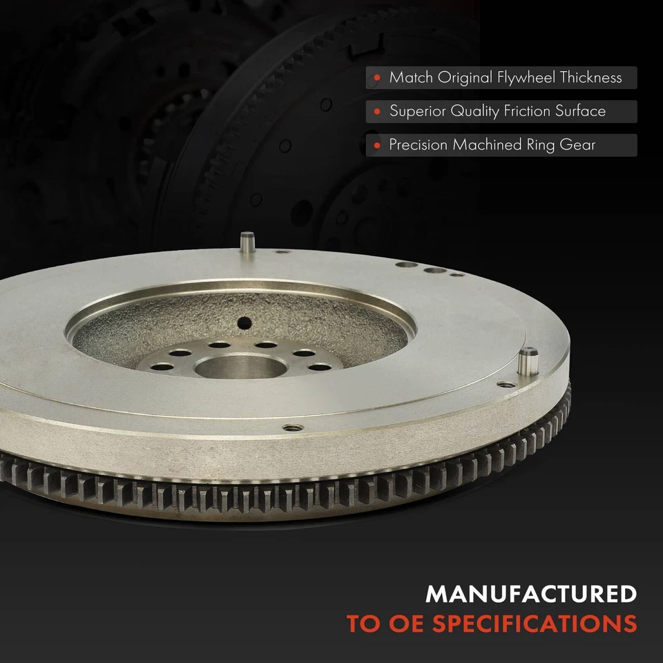 Nuevo volante embrague sólido para Toyota Tacoma 2005 2006-2018 2,7 L 10 agujeros 115 dientes Foto 4 de 4