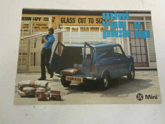 Mini 1000 Car Sales Brochures