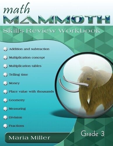 Maria Miller Math Mammoth Grade 3 Skills Review Workbo (taschenbuch)