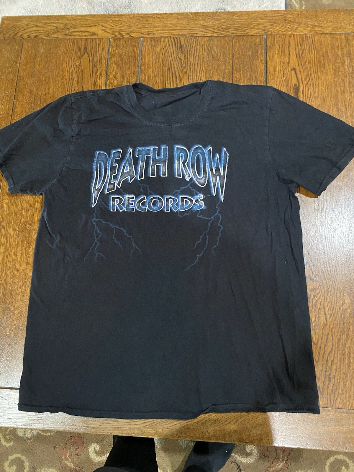 FILA Camicia Death Row Records con logo di illuminazione taglia L