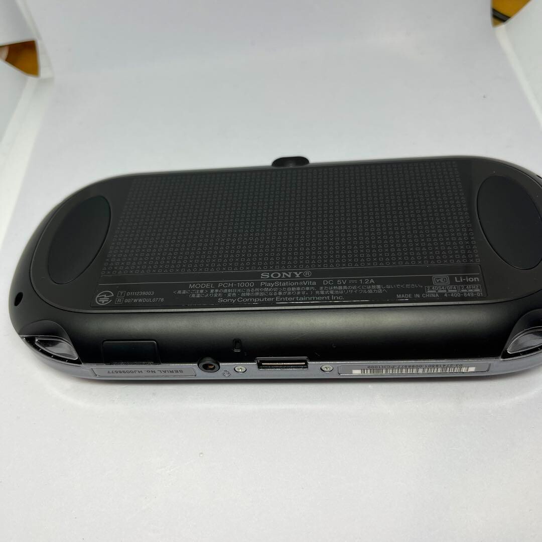 PS Vita Crystal Black OLED PCH1000 Console Only SONY PlayStation Japan