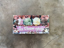 Ice Cream-Opoly Board Game Property Trading Game 99% Complete Family