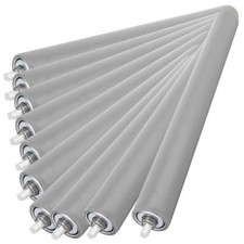 10x Tragrolle 400mm Ø 42mm Förderband Rolle Rollenbahn Untergurtrolle Rollbahn