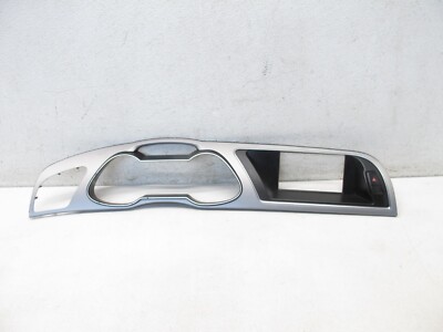 13-16 AUDI B8 A4 S4 RS4 DASH TRIM BEZEL GAUGE CLUSTER MMI SCREEN OEM 022025