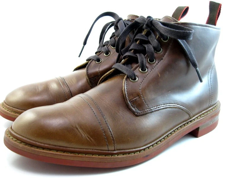 Botas Allen Edmonds "PATTON" RESISTENTES A LA INTEMPERIE Chromexcel 9 D Natural DESCONTADO (223N) Foto 4 de 4
