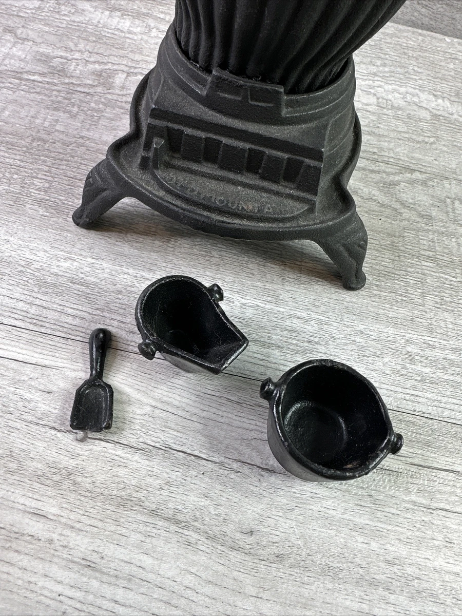 Old Mountain Black Mini Pot Belly Stove Set, with Accessories 13 Inch Tall  | eBay