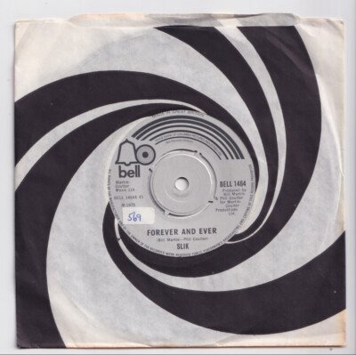 (AB496) Slik, Forever And Ever - 1975 - 7'' vinyl