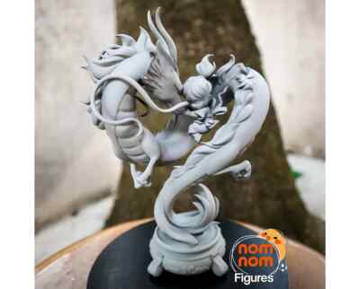Chibi Chiro und Haku inspiriert, Spirited Away, Studio Ghibli, 167 mm