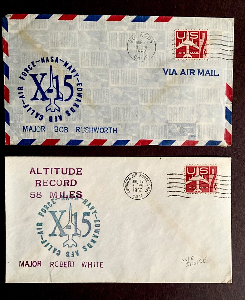 StampTLC US C76 Space Apollo Moon X15 Rushworth White McKay Walker Armstrong FDC Foto 4 de 4