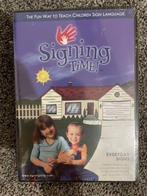 Signing Time Everyday Signs Volume 3 Ages 0-5 Years (DVD)