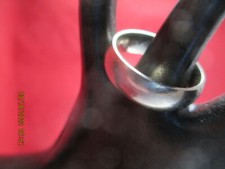 Lord of the Rings Silver Stainless Steel The One Ring LOTR Size 8