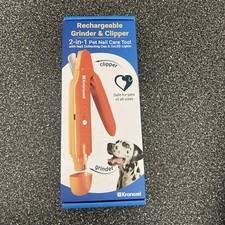 2 in 1 Electric Dog Nail Grinder and Clipper Rechargeable Pet Nail Grinder