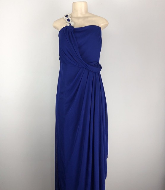 r&m richards royal blue dress