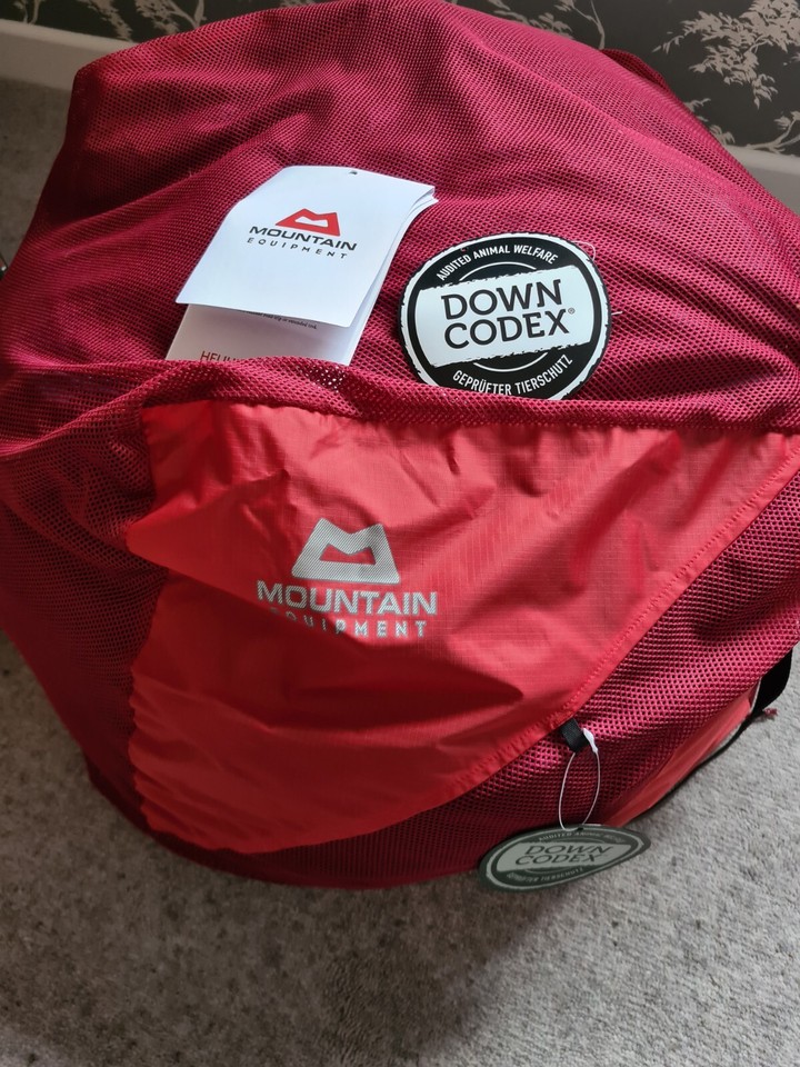 Mountain Equipment Helium 400 Down Sleeping Bag eBay