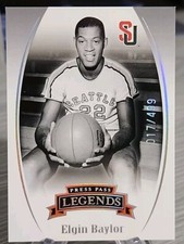 Elgin Baylor 2007-08 Press Pass Legends Silver /499 #49 Los Angeles Lakers