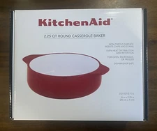 KitchenAid 2.25 QT Round Casserole Baker (Empire Red) KQ990BXERA