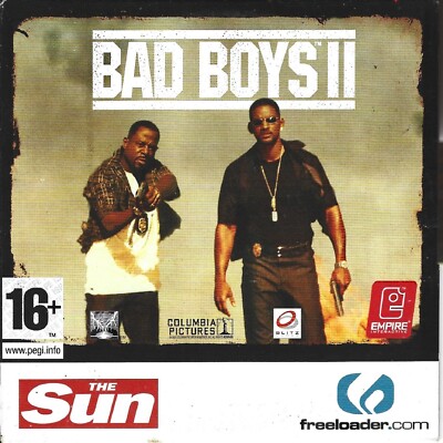 BAD BOYS II - THE SUN PROMO CD-ROM