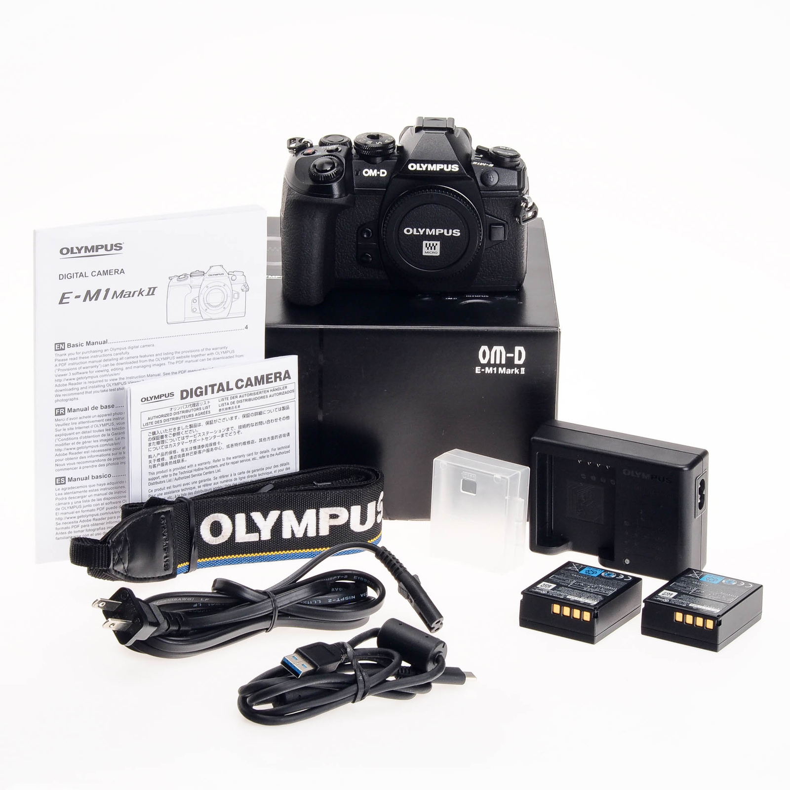 Olympus Om-d E-m1 Mark II 4k Mirrorless Camera Body 20.4 MP 5-axis Is 60fps  | eBay