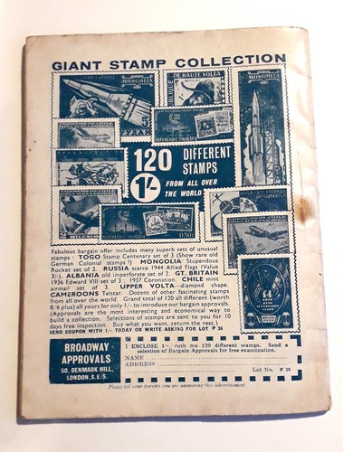 Battle Picture Library No. 167 comic book 1964 VERY GOOD condition - Picture 2 of 7