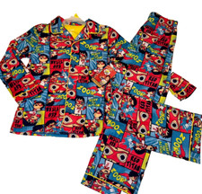 Ryan's World Boys NWT 2PC Cotton Pajama SHIRT Pant Set Size 8 7/8 pjs