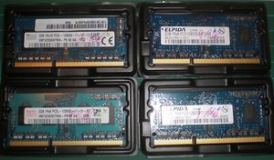 2 / 4 GB RAM-Module DDR3 SO-DIMM PC3-12800S 1600MHz Notebook mini-PC Speicher