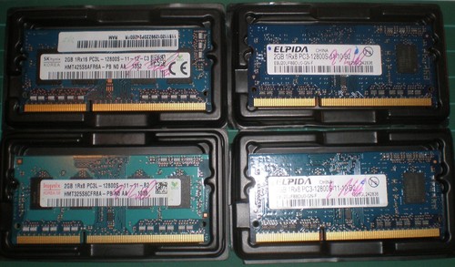2 / 4 GB RAM-Module DDR3 SO-DIMM PC3-12800S 1600MHz Notebook mini-PC Speicher