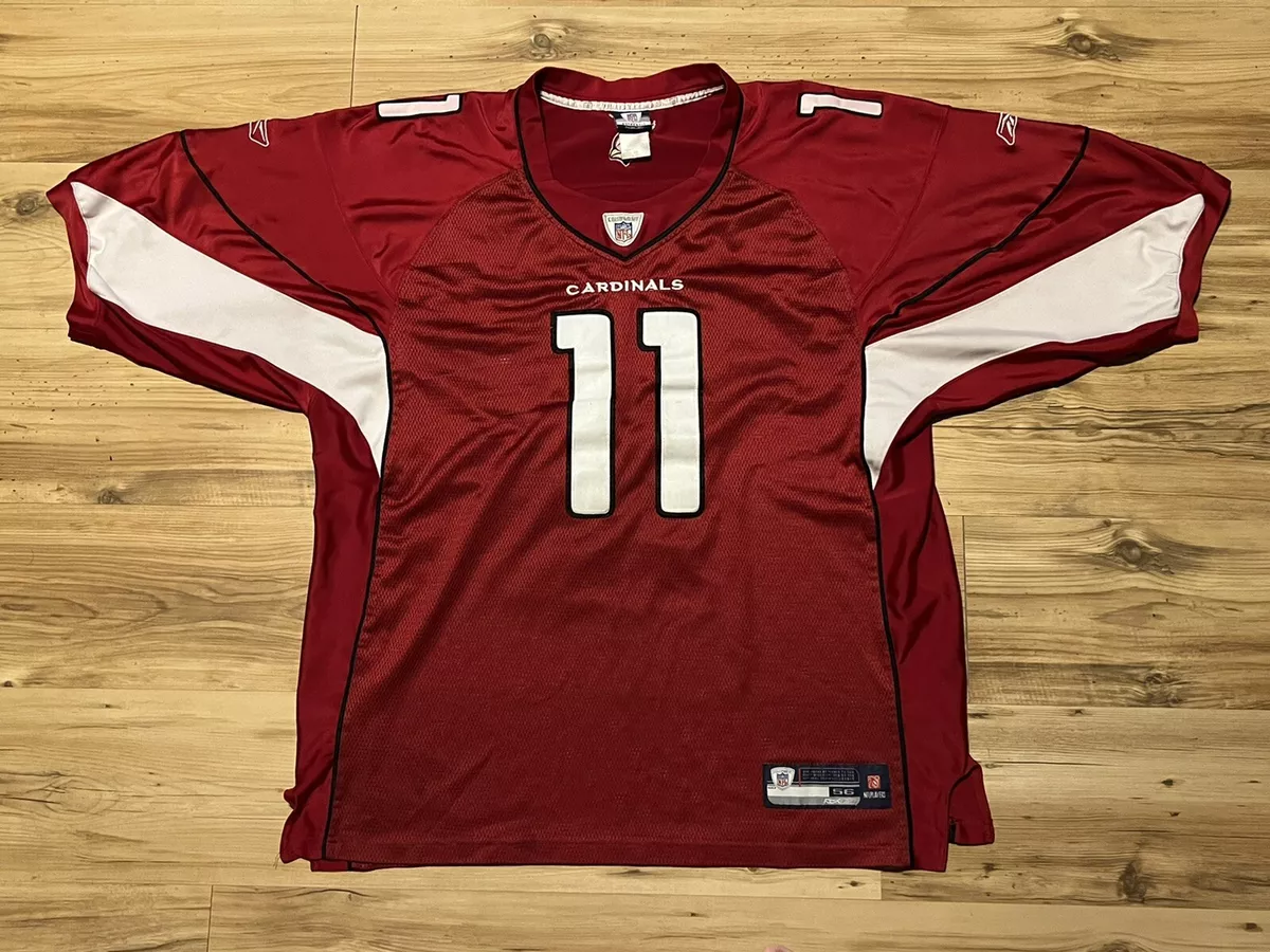 Vintage Reebok Arizona Cardinals Larry Fitzgerald Authentic Jersey Mens 3XL  (56)