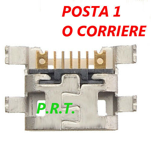 CONNETTORE RICARICA ( 2 pezzi )  MICRO USB PER LG G4C h525n - Foto 1 di 1
