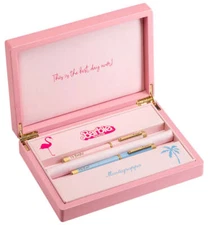 Montegrappa Barbie The Movie Signature Set Extra Fine Nib Fountain Pens ISZEB11Y