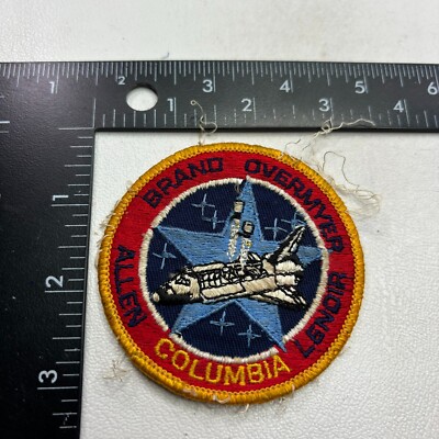 NASA Space Shuttle COLUMBIA Mission STS-5 Astronaut Patch 47K7