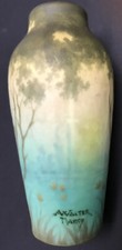 AMALRIC WALTER NANCY ART NOUVEAU VASE EN GRÈS NO DAUM GALLÉ MULLER LEGRAS