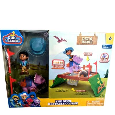 Dino Ranch Obstacle Course Playset 